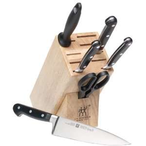  Zwilling J.A. Henckels Twin Pro S 7 Piece Knife Set with 