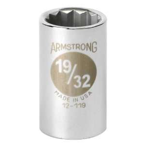  Armstrong 12 146 1 7/16 Inch, 12 Point, 1/2 Inch Drive SAE 