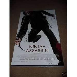  The Ninja Assassin 2010 Movie Poster 27 X 40 New 