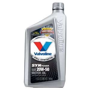   Full Synthetic Motor Oil SAE 20W 50   1 Quart (Case of 6) Automotive