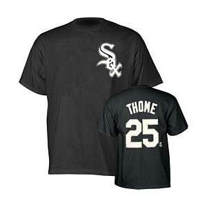  Jim Thome Majestic Athletic Player ID T Shirt Sports 