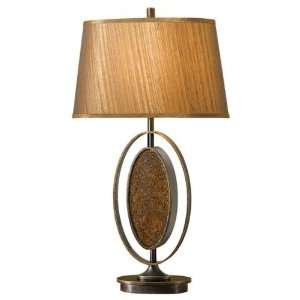  Murray Feiss Tegan Table Lamp in Gilded Bronze   9822GLB 