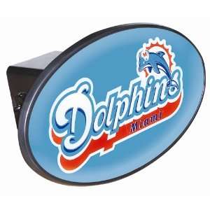  NFL Miami Dolphins 2in. Receiver Hitch Cover Automotive