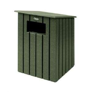  Eagle One Sloping Roof 20 Gallon Trash Receptacle without 