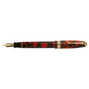  Conway Stewart Model 100 Lava Broad Point Fountain Pen 