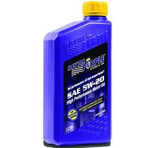 Royal Purple 01520 SAE Multi Grade Synthetic Motor Oil 5W20 Pack of 6 