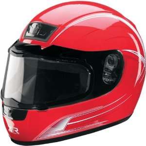  Z1R Phantom Warrior Snow Helmet Red Small S 0121 0289 Automotive