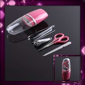LY 5pc Nail Care Personal Manicure & Pedicure Set,graduation Gift 