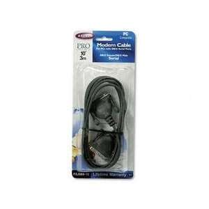  Modem Cable, 10 ft. Length, PC Hayes, DB25F/M (BLKF2J08810 