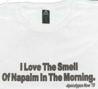  Apocalypse Now Napalm in the Morning Mens Movie Line T 