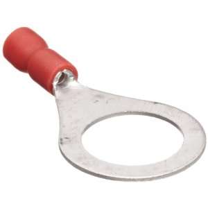 Morris Products 10023 Ring Terminal, Vinyl Insulated, Red, 22 16 Wire 