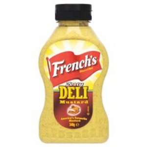Frenchs Smooth & Spicy Mustard 340g  Grocery & Gourmet 