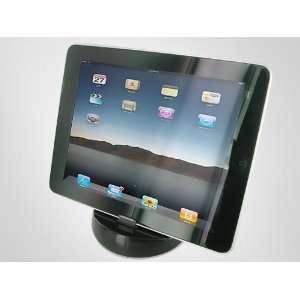 BLACK UNIVERSAL DOCK/CRADLE FITS IPAD/IPHONE/IPOD with LEATHER CASE 