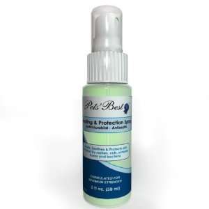  Pet Antiseptic Hot Spot Healing & Protection Spray   2 Oz 