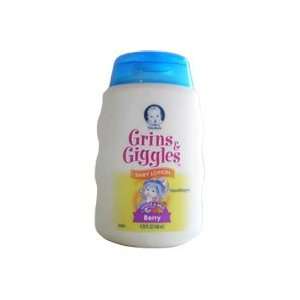  Gerber Grins And Giggles Baby Lotion, Berry   4.75 Oz 