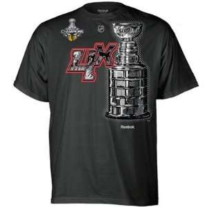   Chicago Blackhawks 2010 NHL Stanley Cup Champions 4 Time T shirt XXL
