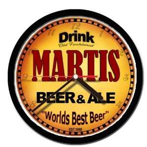  MARTIS beer and ale cerveza wall clock 