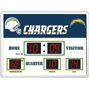  San Diego Chargers Scoreboard Memorabilia. Sports 
