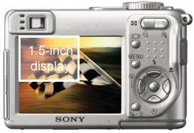    Sony Cybershot DSCW1 5MP Digital Camera with 3x Optical 