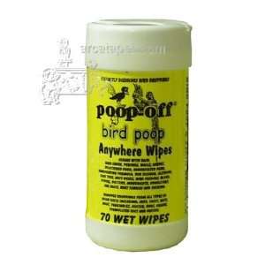  Poop Off Bird Poop Wipes 70 Ct