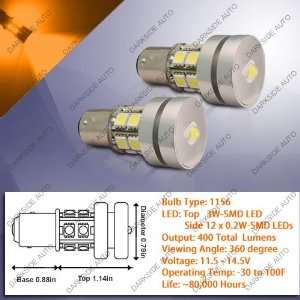   Bulbs (360 degree view / Top 3W / Side 12x 0.2W)   Pair (1156 Type
