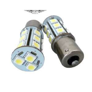 1156 Pair LED SMD 18 LED Bulbs Brake/Stop Red Automotive