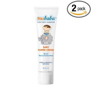  Mababa Baby Diaper Cream, 4 Ounce (Pack of 2) Health 