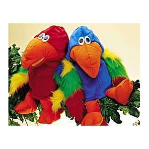  Red Parrot Puppet 