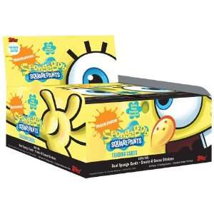   Topps Spongebob Squarepants Trading Cards Booster Pack Toys & Games