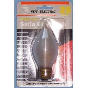  Feit Satin Glow 25W 120V B13 Candelabra Bulb E26 Medium 