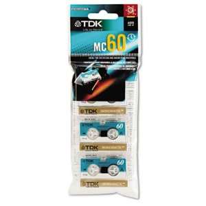  Micro Cassette 60 minfor Audio Only 3 pk Electronics
