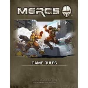  MERCS Game Rules Book Toys & Games