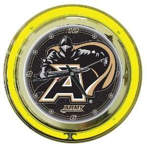  Army Neon Clock   14 inch Diameter 