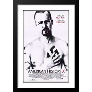 American History X 20x26 Framed and Double Matted Movie Poster   Style 
