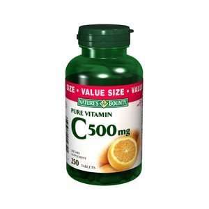   NATURES BOUNTY Vitamin C 500MG 1474 250Tablets