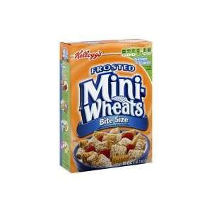 Kelloggs Mini Wheats Bite Size Frosted Cereal, 24 oz (Pack of 4 