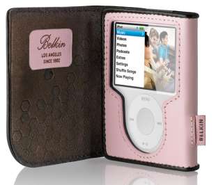  Belkin Leather Folio for iPod nano 3G (Cameo Pink 