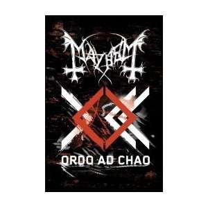  MAYHEM Ordo Ad Chao Music Poster