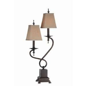  Stein World Metals Dual Arm Infinity Table Lamp