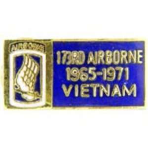  U.S. Army 173rd Airborne Division Vietnam Pin 1 1/8 Arts 
