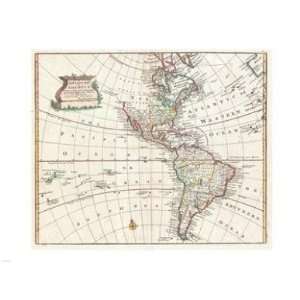 Pivot Publishing   B PPBPVP1204 1747 Bowen Map of North America and 