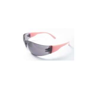   Pink Frame Smoke Anti Fog Lens Safety Glasses #17947