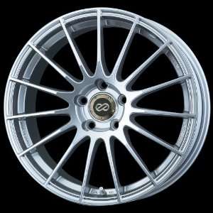  17x7 Enkei RS05 (Metallic Silver) Wheels/Rims 4x100 (433 