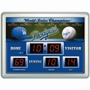  Los Angeles Dodgers Scoreboard