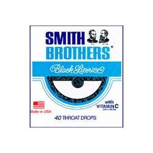  Smith Brothers Black Licorice Bag   1 Pack Health 