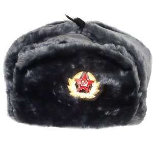  Russian Military Style Winter Hat USHANKA size 62 (XL 