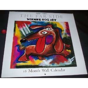  The Far Side   WIENER DOG ART 1991 1992 Calendar