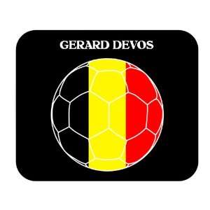  Gerard Devos (Belgium) Soccer Mouse Pad 