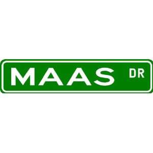 MAAS Street Sign ~ Family Lastname Sign ~ Gameroom, Basement, Garage 