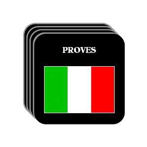  Italy   PROVES Set of 4 Mini Mousepad Coasters 